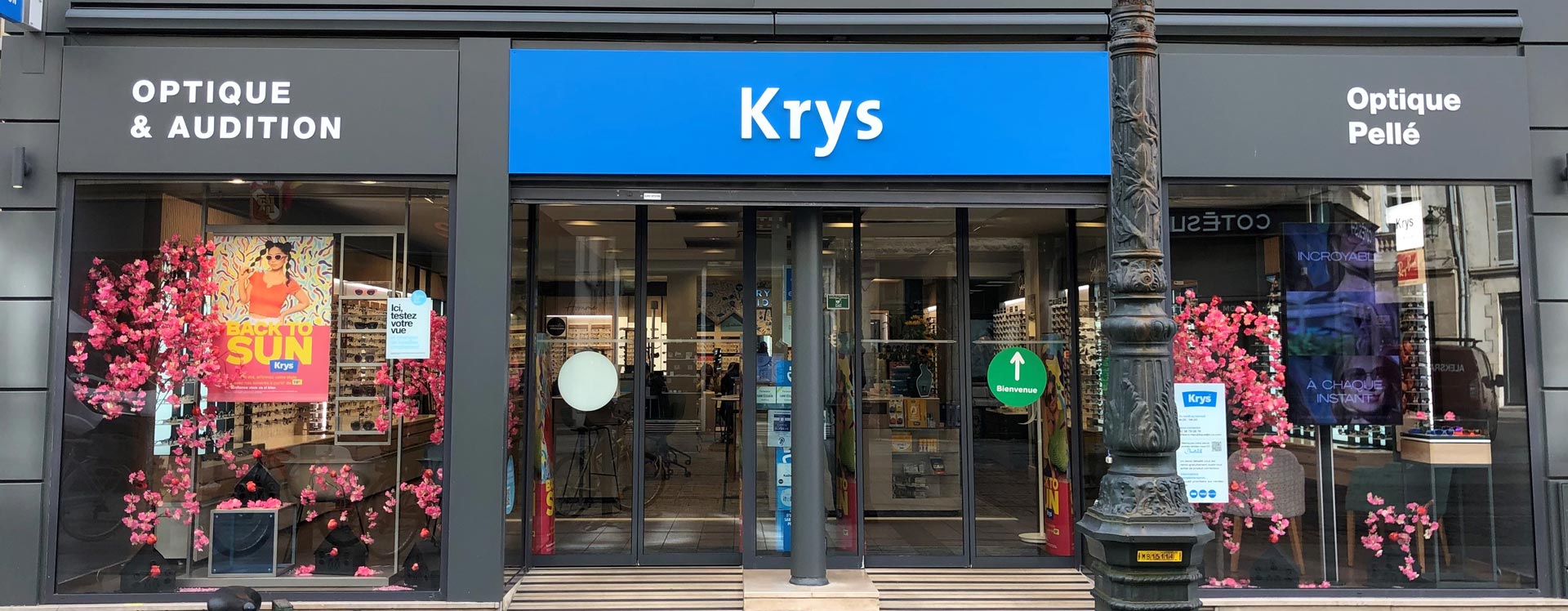 Façade Krys Optique